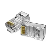 Vention IDDR0-50 Cat6 UTP RJ45 Transparent Connector (50 Pcs)